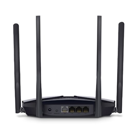 Mercusys Mercusys | AX1800 Dwupasmowy router WiFi 6 | MR70X | 802.11ax | 1201+574 Mbit/s | 10/100/1000 Mbit/s | Porty Ethernet LAN (RJ-45