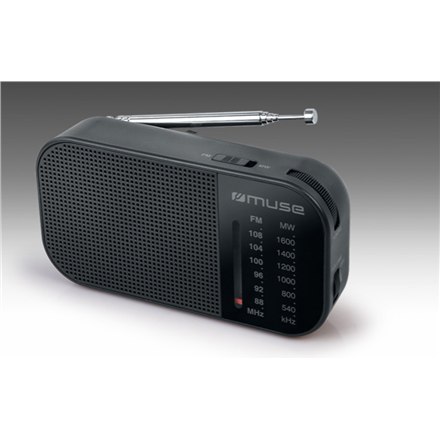 Muse Muse | M-025 R | Przenośne radio | Czarny