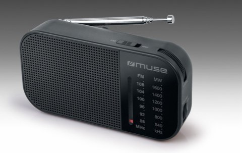 Muse Muse | M-025 R | Przenośne radio | Czarny