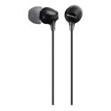 Sony Sony | MDR-EX15LP | Słuchawki douszne | Czarny | Seria EX