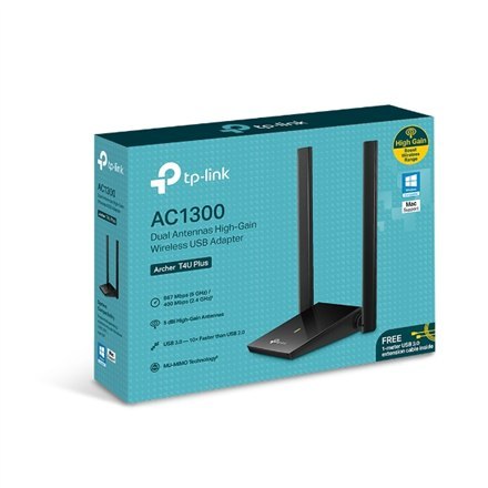 TP-LINK SuperSpeed USB 3.0 | Adapter sieciowy | Czarny