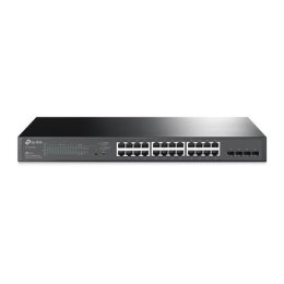TP-LINK TP-LINK | JetStream 28-portowy gigabitowy przełącznik Smart | TL-SG2428P | Zarządzalny przez sieć | Możliwość montażu w szafie |