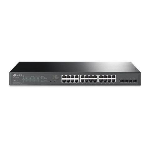 TP-LINK TP-LINK | JetStream 28-portowy gigabitowy przełącznik Smart | TL-SG2428P | Zarządzalny przez sieć | Możliwość montażu w szafie |