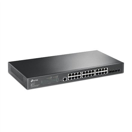 TP-LINK TP-LINK | Przełącznik JetStream L2 | TL-SG3428 | Zarządzalny przez sieć | Możliwość montażu w szafie | Ilość portów 1 Gb/s (RJ-4