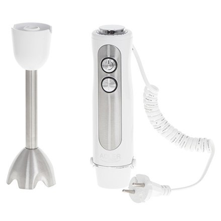 Adler Adler | AD 4625w | Blender ręczny | Blender ręczny | 1500 W | Liczba prędkości 5 | Tryb Turbo | Biały