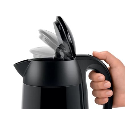 Bosch Bosch | Kettle | DesignLine TWK3P423 | Electric | 2400 W | 1.7 L | Stainless steel | 360° rotational base | Jet black polished
