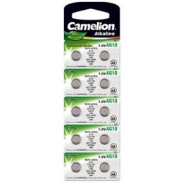 Camelion Camelion | AG10/LR54/LR1130/389 | Bateria Przyciskowa Alkaline | 10 szt.