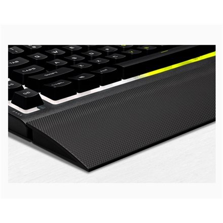 Corsair Corsair | Rubber Dome | K55 RGB PRO | Gaming Keyboard | Gaming Keyboard | RGB LED light | US | Wired | Black