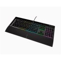 Corsair Corsair | Rubber Dome | K55 RGB PRO | Gaming Keyboard | Gaming Keyboard | RGB LED light | US | Wired | Black