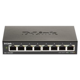 D-Link D-Link | Smart Gigabit Ethernet Switch | DGS-1100-08V2 | Zarządzany | Desktop | Ilość portów 1 Gbps (RJ-45) | Ilość portów SFP |