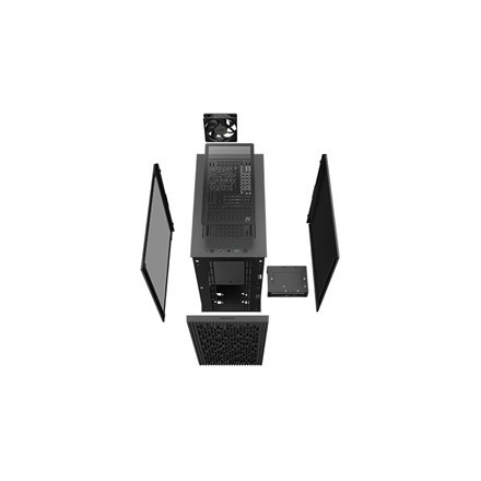 Deepcool Deepcool | MATREXX 40 3FS | Czarny | Micro ATX | Zasilacz w zestawie | ATX PS2 （Długość poniżej 170 mm)