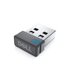 Dell Bezprzewodowy odbiornik myszy/klawiatury | USB | RF 2.4 GHz | Szary