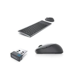 Dell Bezprzewodowy odbiornik myszy/klawiatury | USB | RF 2.4 GHz | Szary