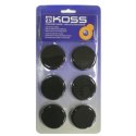 Koss Koss | PORTCUSH Wymienna poduszka do stereofonów | Nie | Czarny