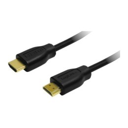 Logilink Logilink | High Speed with Ethernet | Męski | 19 pin HDMI typ A | Męski | 19 pin HDMI typ A | 3 m | Czarny