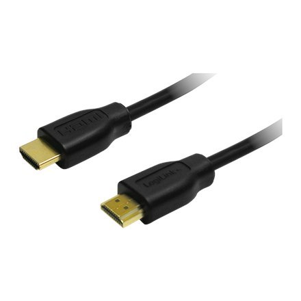 Logilink Logilink | High Speed with Ethernet | Męski | 19 pin HDMI typ A | Męski | 19 pin HDMI typ A | 3 m | Czarny