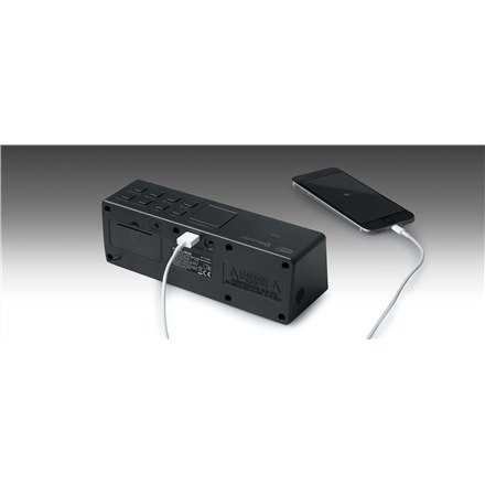 Muse Muse M-172DBT Radio DAB+/FM RDS, przenośne, czarne Muse | M-172 DBT | Funkcja alarmu | NFC | Czarny