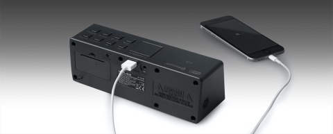 Muse Muse M-172DBT Radio DAB+/FM RDS, przenośne, czarne Muse | M-172 DBT | Funkcja alarmu | NFC | Czarny