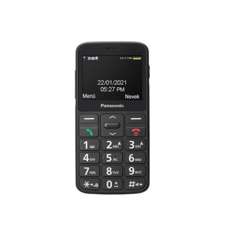 Panasonic Panasonic | KX-TU160 | Easy Use Mobile Phone | Black | 2.4 " | TFT-LCD | 240 x 320 | MB | MB | Bluetooth | USB w wersji USB-C | 