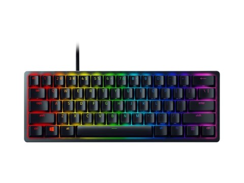Razer Razer | Huntsman Mini 60% | Klawiatura dla graczy | Opto-mechaniczna | Podświetlenie LED RGB | NORD | Czarna | Przewodowa