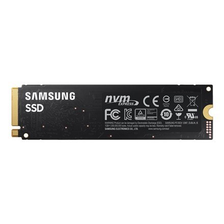 Samsung Samsung | V-NAND SSD | 980 | 500 GB | Format SSD M.2 2280 | Interfejs SSD M.2 NVME | Prędkość odczytu 3500 MB/s | Prędkość zapis