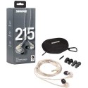 Shure Shure SE215 Earphone, Clear Shure