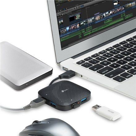 TP-LINK TP-LINK | 4-portowy przenośny koncentrator USB 3.0 | UH400 | Mbit/s