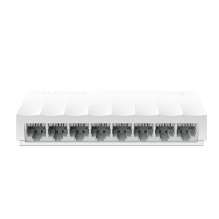 TP-LINK TP-LINK | 8-portowy przełącznik sieciowy 10/100Mb/s do komputerów stacjonarnych | LS1008 | Niezarządzalny | Do komputerów stacjo
