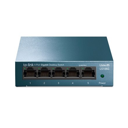 TP-LINK TP-LINK | Przełącznik sieciowy Desktop | LS105G | Niezarządzalny | Desktop | Ilość portów 1 Gb/s (RJ-45) | Ilość portów SFP | Il