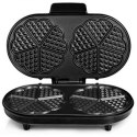 Tristar Tristar | WF-2120 | Gofrownica | 1200 W | Ilość ciasta 10 | W kształcie serca | Czarny