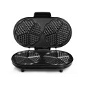 Tristar Tristar | WF-2120 | Gofrownica | 1200 W | Ilość ciasta 10 | W kształcie serca | Czarny