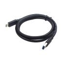 Cablexpert Kabel Cablexpert | USB-C | Męski | 9-pinowy USB typu A | Męski | Czarny | 24-pinowy USB-C | 1 m