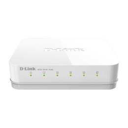 D-Link D-Link | Switch | GO-SW-5G/E | Niezarządzany | Desktop | Ilość portów 10/100 Mbps (RJ-45) | Ilość portów 1 Gbps (RJ-45) 5 | Iloś