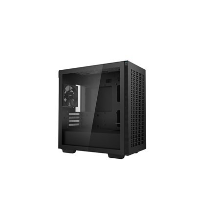 Deepcool Deepcool | CH370 | Side window | Black | Micro ATX | Power supply included No | ATX PS2