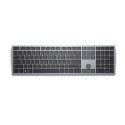 Dell Bezprzewodowa Klawiatura Dell KB700 w kolorze Titan Gray - Technologia 2.4 GHz i Bluetooth 5.0, Układ RU, Wysokość Regulowana, K
