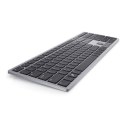 Dell Bezprzewodowa Klawiatura Dell KB700 w kolorze Titan Gray - Technologia 2.4 GHz i Bluetooth 5.0, Układ RU, Wysokość Regulowana, K