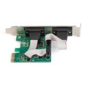 Digitus Adaptacyjna karta interfejsu szeregowego PCIe Digitus DS-30000-1 | 2 porty | AX99100