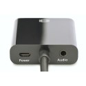 Digitus Adapter audio/wideo Digitus | 15-pinowy HD D-Sub (HD-15) | Mini-phone 3,5 mm | Żeński | 19-pinowy HDMI Typ A | Męski | Czarny