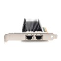 Digitus Digitus 10Gbps Dual Port Ethernet Server adapter PCIe X8, Intel X540 BT2