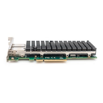 Digitus Digitus 10Gbps Dual Port Ethernet Server adapter PCIe X8, Intel X540 BT2