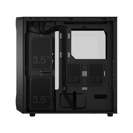 Fractal Design Fractal Design | Focus 2 | Side window | RGB Black TG Clear Tint | Midi Tower | Power supply included No | ATX