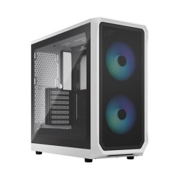 Fractal Design Fractal Design | Focus 2 | Side window | RGB White TG Clear Tint | Midi Tower | Power supply included No | ATX