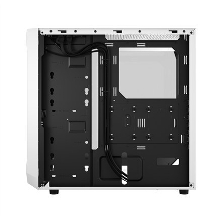 Fractal Design Fractal Design | Focus 2 | Side window | RGB White TG Clear Tint | Midi Tower | Power supply included No | ATX