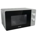 Gorenje Gorenje | MO20E1S | Kuchenka mikrofalowa | Wolnostojąca | 20 L | 800 W | Srebrna