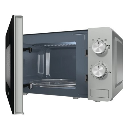 Gorenje Gorenje | MO20E1S | Kuchenka mikrofalowa | Wolnostojąca | 20 L | 800 W | Srebrna