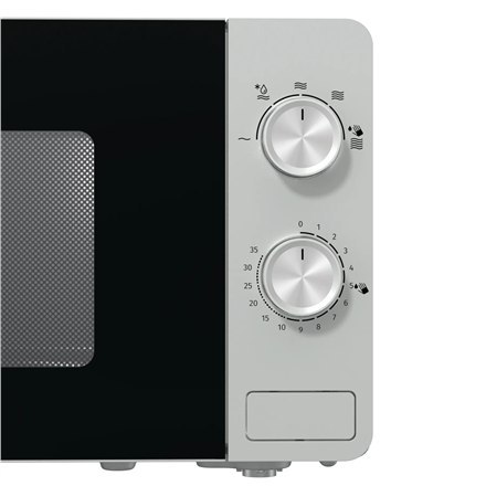 Gorenje Gorenje | MO20E1S | Kuchenka mikrofalowa | Wolnostojąca | 20 L | 800 W | Srebrna