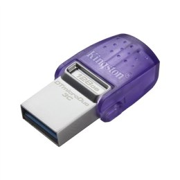 Kingston Kingston | DataTraveler | DT Micro Duo 3C | 128 GB | USB Type-C i Type-A | Fioletowy