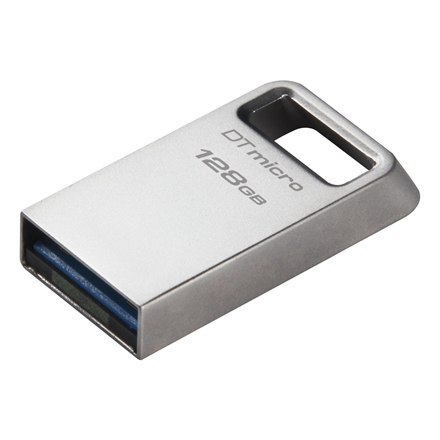 Kingston Kingston | USB 3.2 Flash Drive | DataTraveler micro | 128 GB | USB 3.2 | Silver