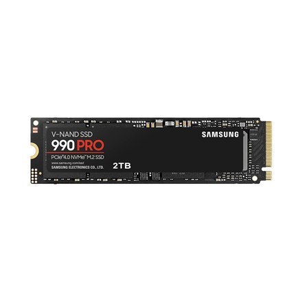 Samsung Samsung | 990 PRO | 2000 GB | Format SSD M.2 2280 | Interfejs SSD PCIe Gen4x4 | Prędkość odczytu 7450 MB/s | Prędkość zapisu 690