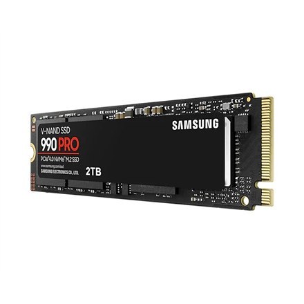 Samsung Samsung | 990 PRO | 2000 GB | Format SSD M.2 2280 | Interfejs SSD PCIe Gen4x4 | Prędkość odczytu 7450 MB/s | Prędkość zapisu 690